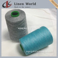 26 NM (16S) 44LEA 100%Linen Melange Yarn For Knitting